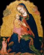 unknow artist Madonna of Humility painting